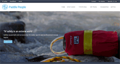 Desktop Screenshot of paddle-people.com